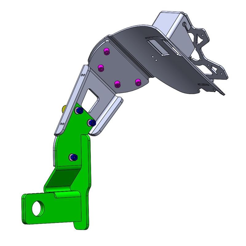 Support de plaque ras de roue Suzuki GSX-S1000F